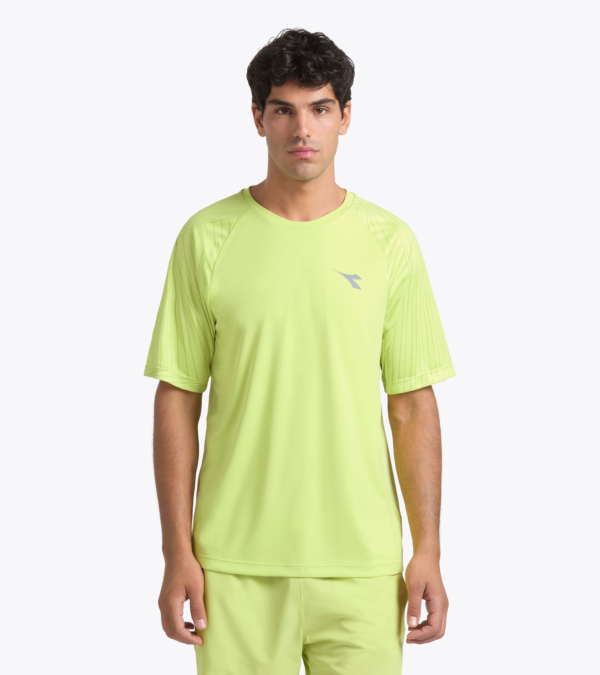 Camiseta de manga corta - Hombre SS T-SHIRT COURT LIMA SILVESTRE - Diadora