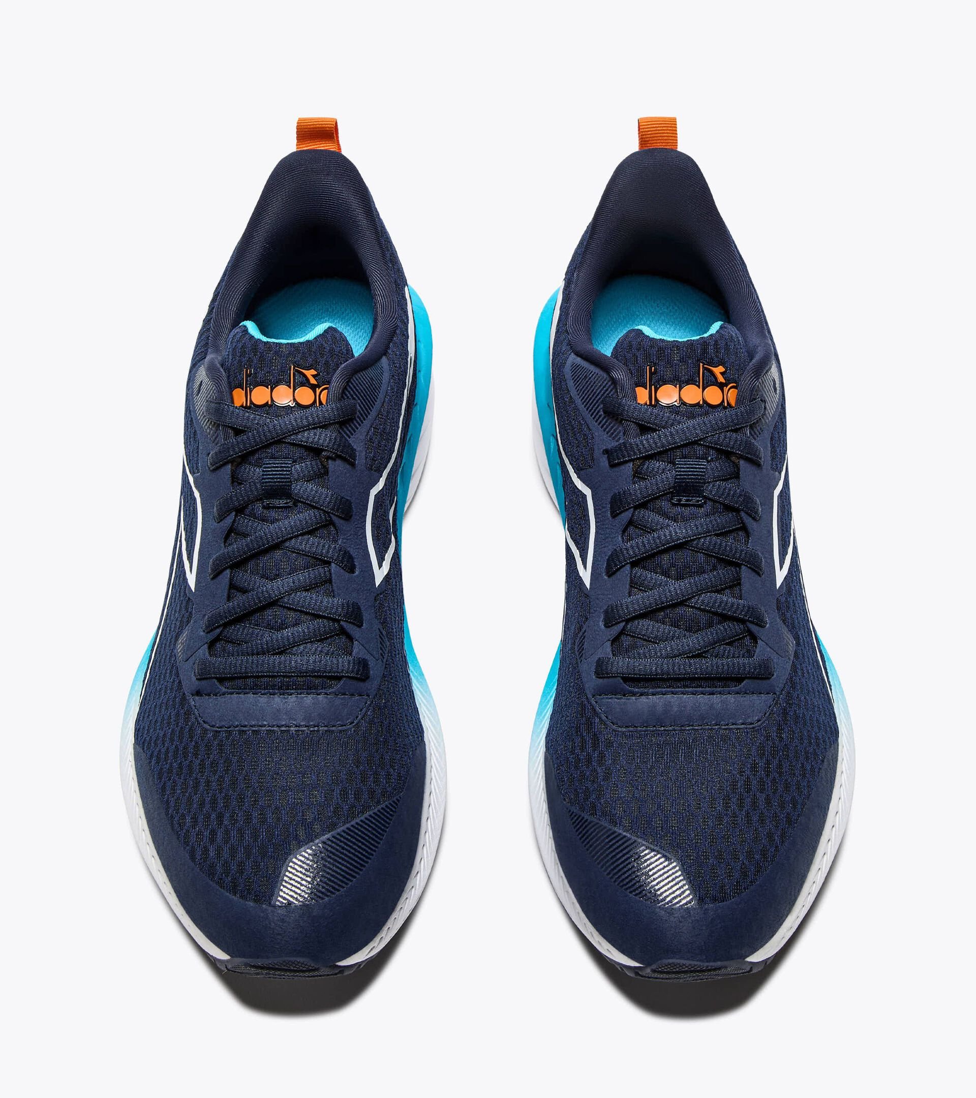 Neutral running shoes - Men’s STRADA 3 BLUE CORSAIR/WHITE - Diadora