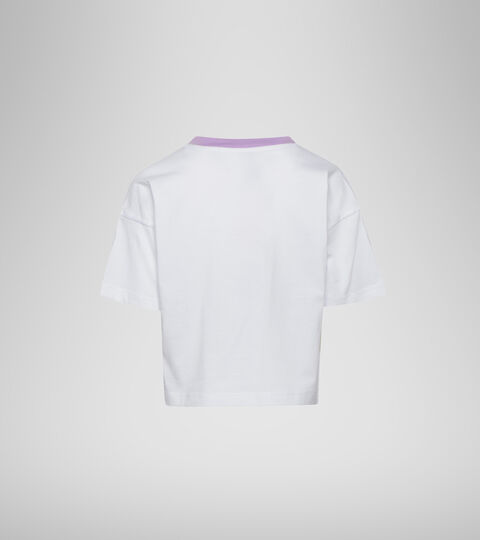 JG. T-SHIRT SS LOGO MANIA, OPTICAL WHITE T-shirt - Girls JG. T-SHIRT SS LOGO MANIA OPTICAL WHITE - Diadora