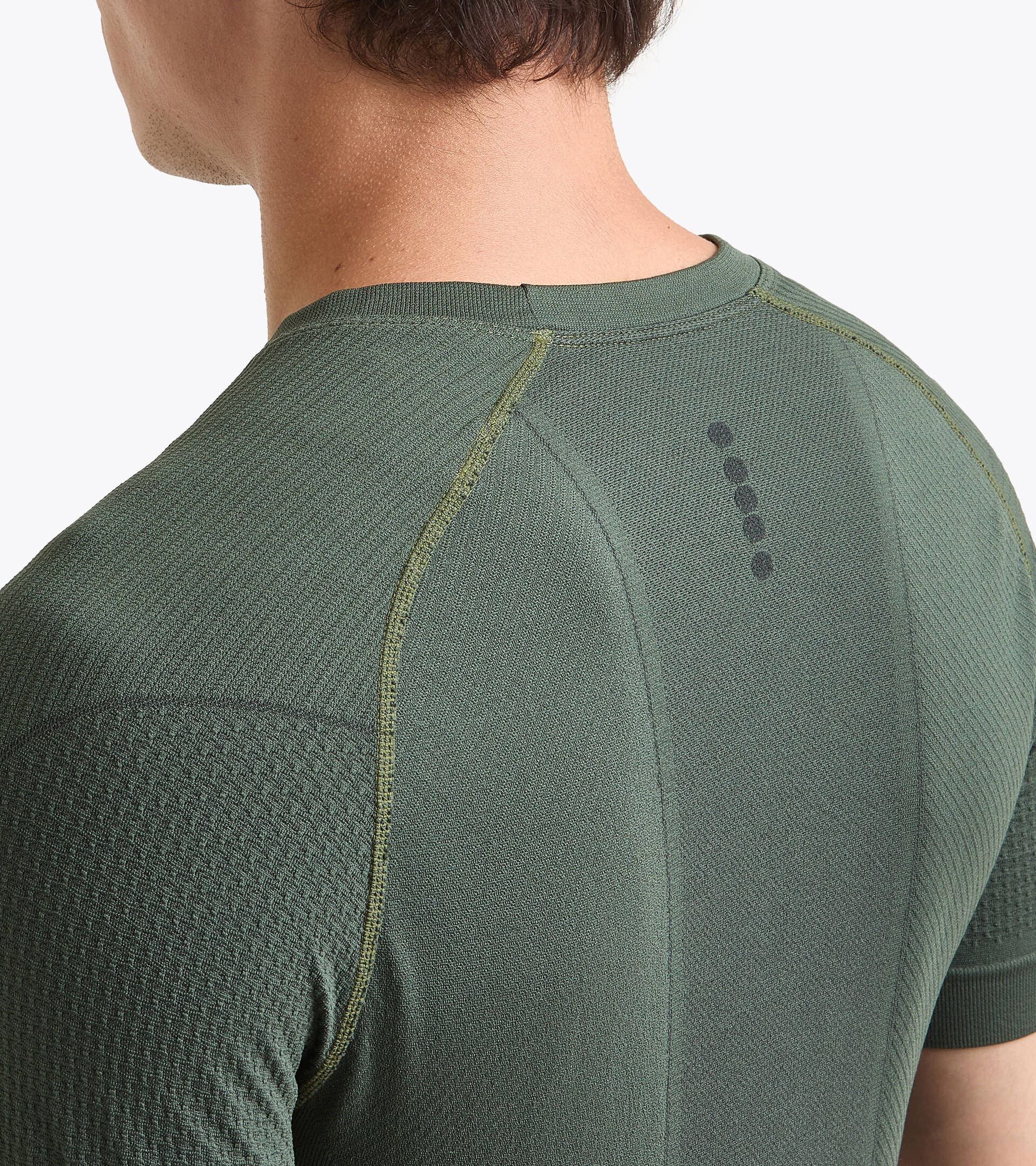Camiseta Made in Italy&sect;Running&sect;Hombre STRATOZERO SS T-SHIRT CILANTRO - Diadora