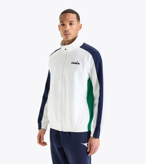 Tennisjacke - Herren FZ JACKET STRAHLEND WEISSE - Diadora