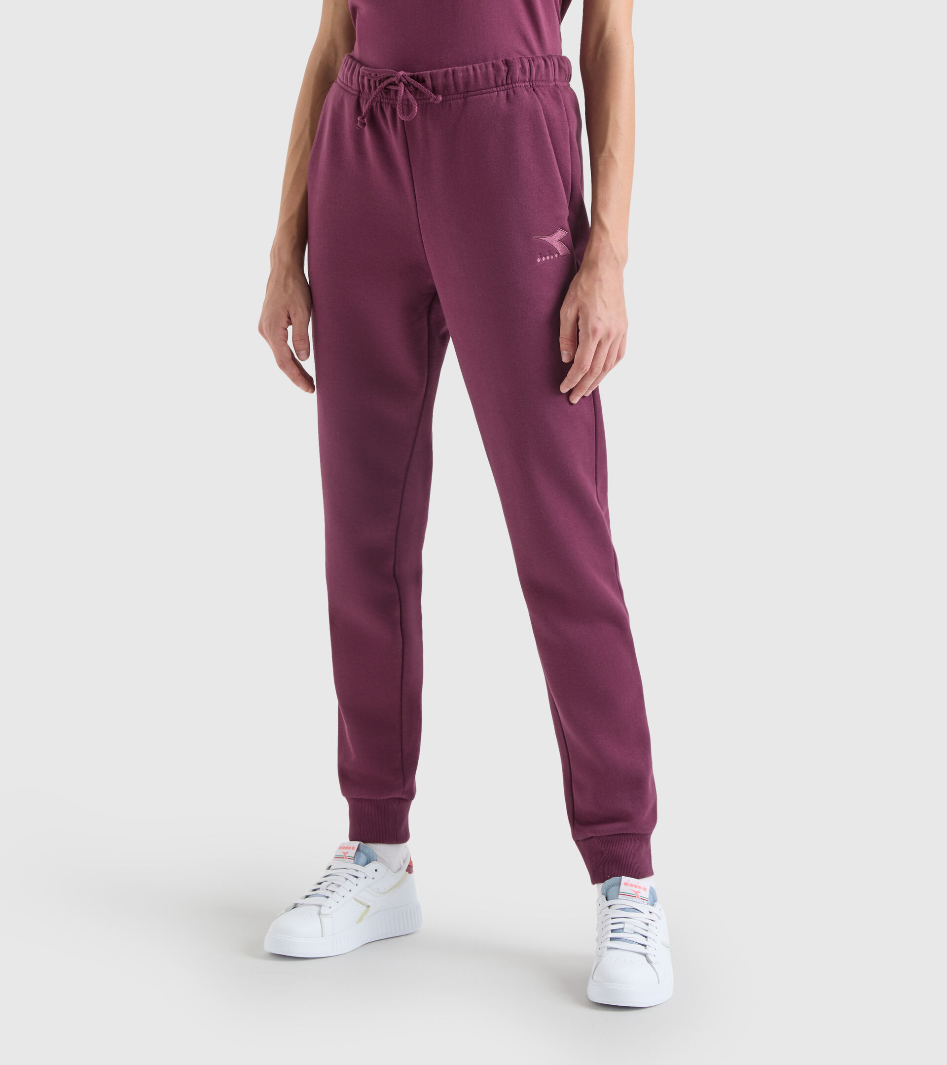 Sporthose - Damen L.PANTS CUFF CORE VERNICHTET VIOLETT - Diadora