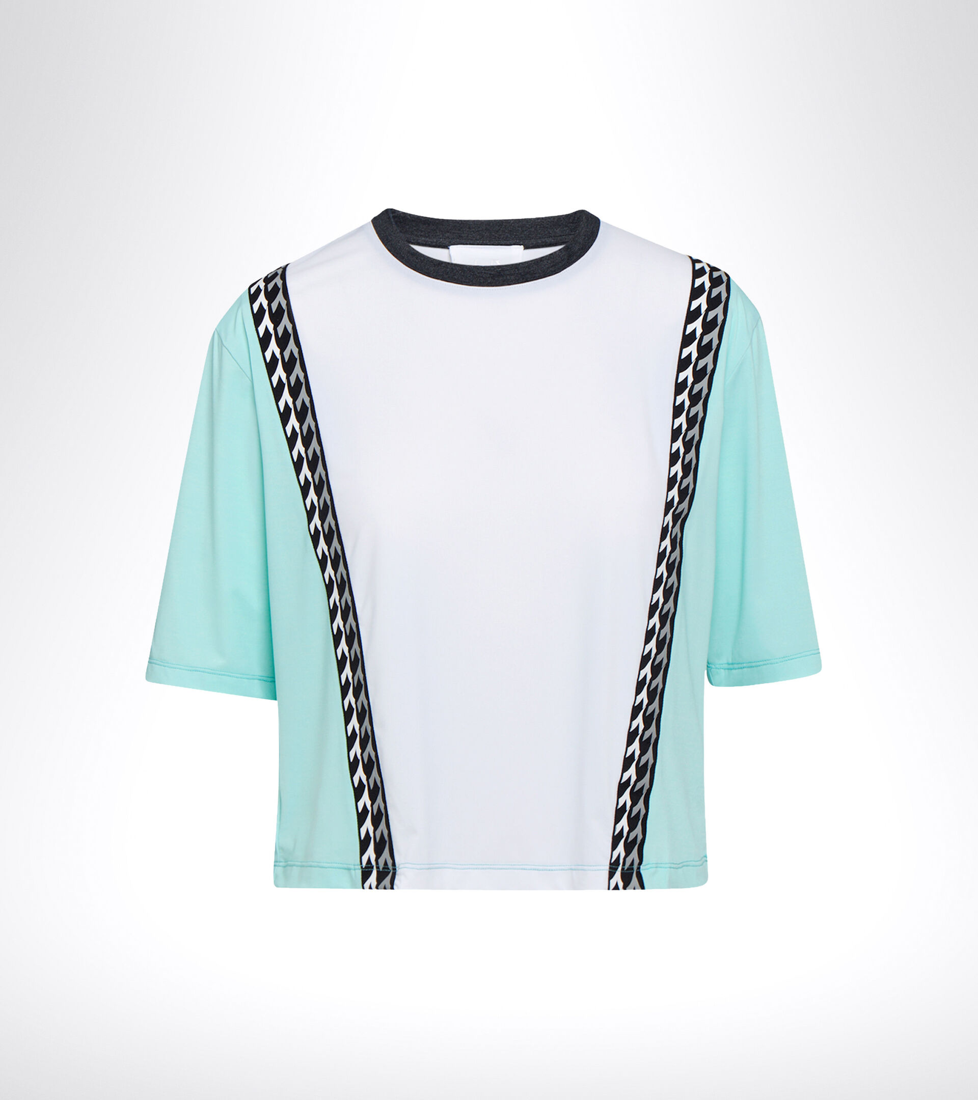 Apparel Sport DONNA L. SS T-SHIRT BE ONE TECH AZZO TINTA/GIALLO CARDELLINO Diadora