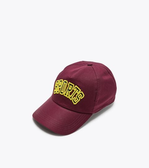 Sportliche Mütze CAP LEGACY WINDSOR WEIN - Diadora