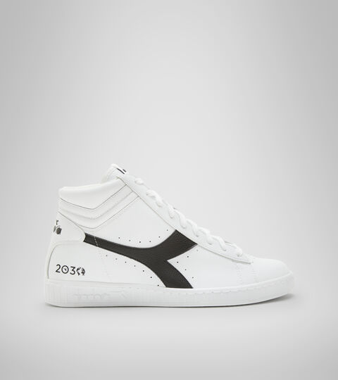 Sporty sneakers - Unisex GAME L HIGH 2030 WHITE/WHITE/WHITE - Diadora