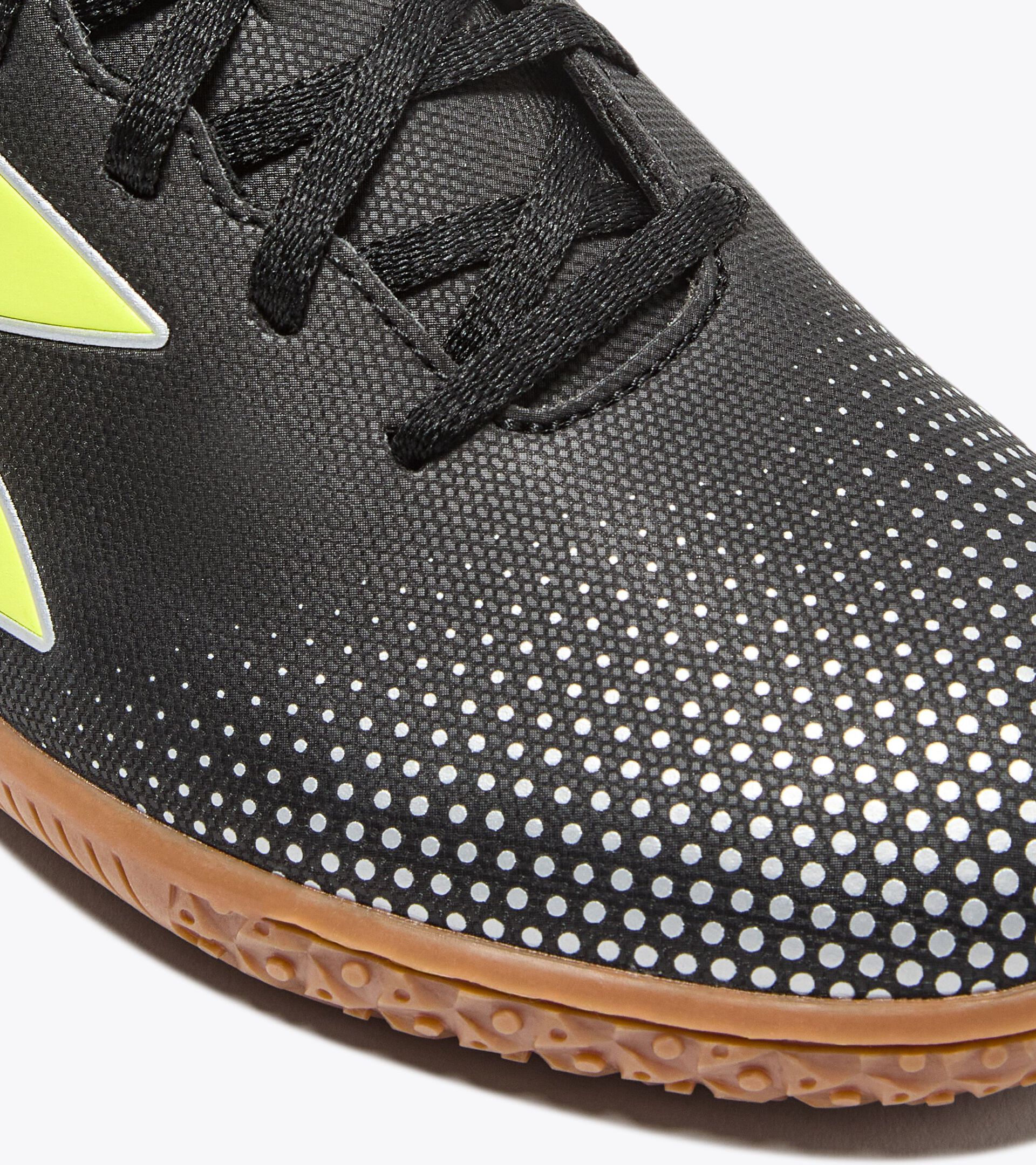 Bota de fútbol sala - Hombre PICHICHI 7 IDR NERO/GIALLO FL DD/ARGENTO - Diadora