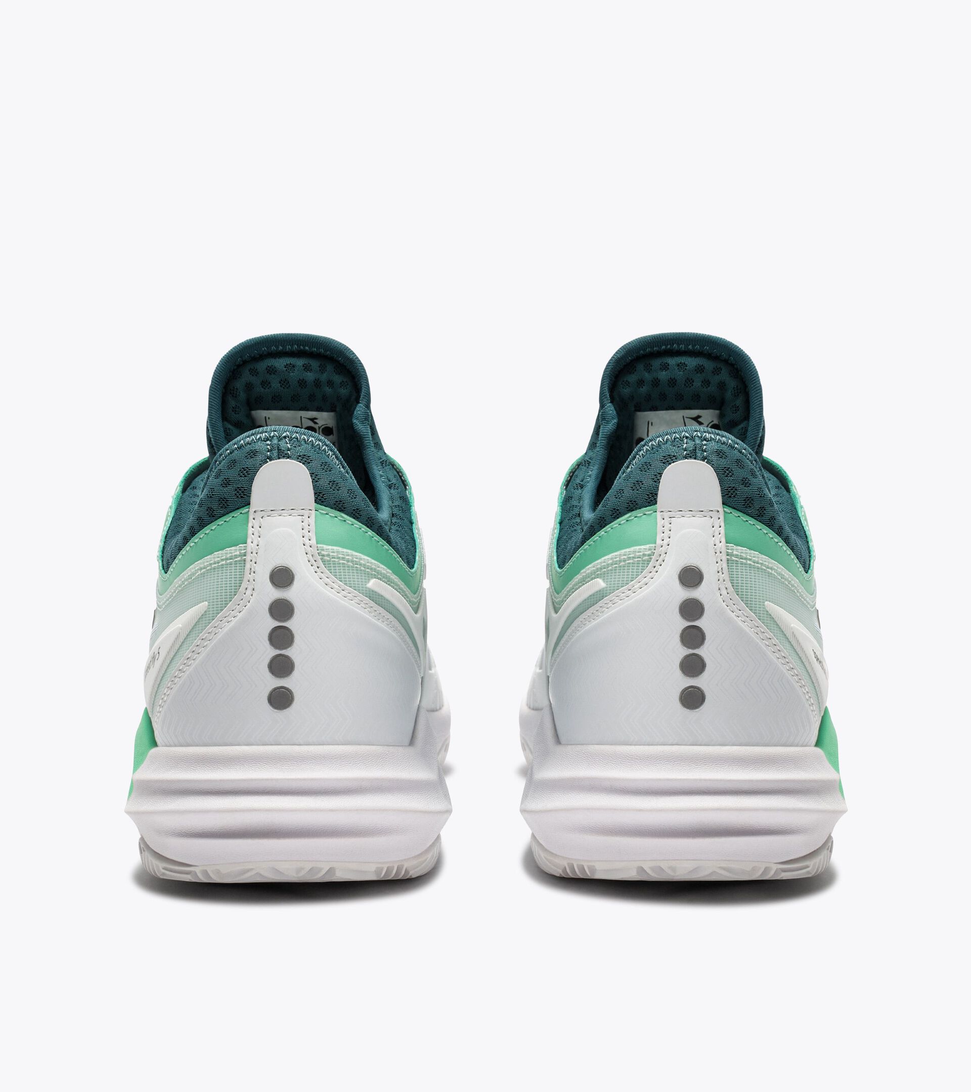 Zapatilla de tenis para superficies de tierra batida - Precisi&oacute;n - Hombre SPEED BLUSHIELD FLY 5 CLAY VERDE PINO/NERO/BIANCO - Diadora