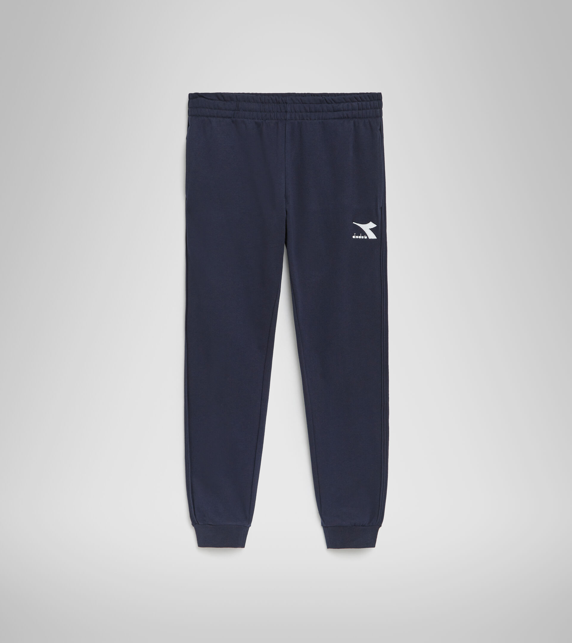 Sports brushed fleece trousers - Men PANTS CUFF CORE CLASSIC NAVY - Diadora