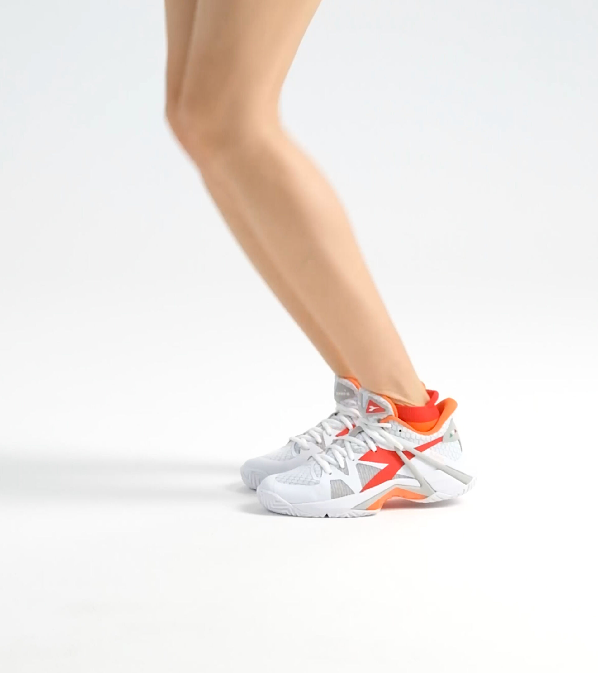 Tennis shoes - Women B.ICON W AG WHITE/FIERY RED - Diadora