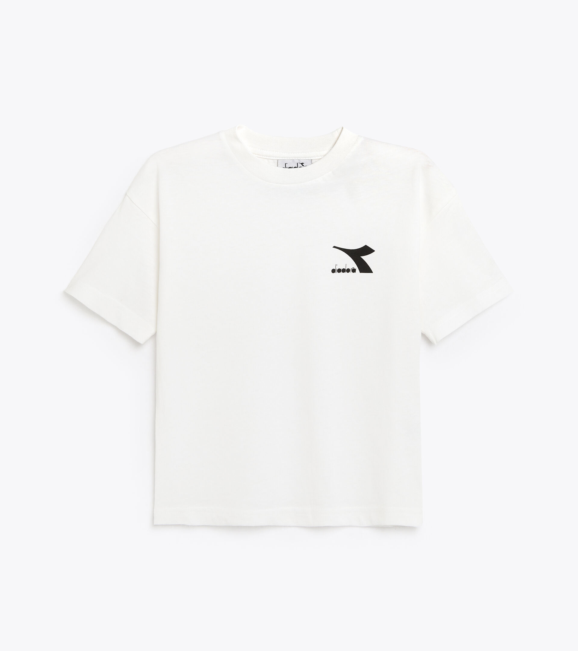 T-shirt en coton - Enfant
 JU.T-SHIRT SS SL BLANC VIF - Diadora