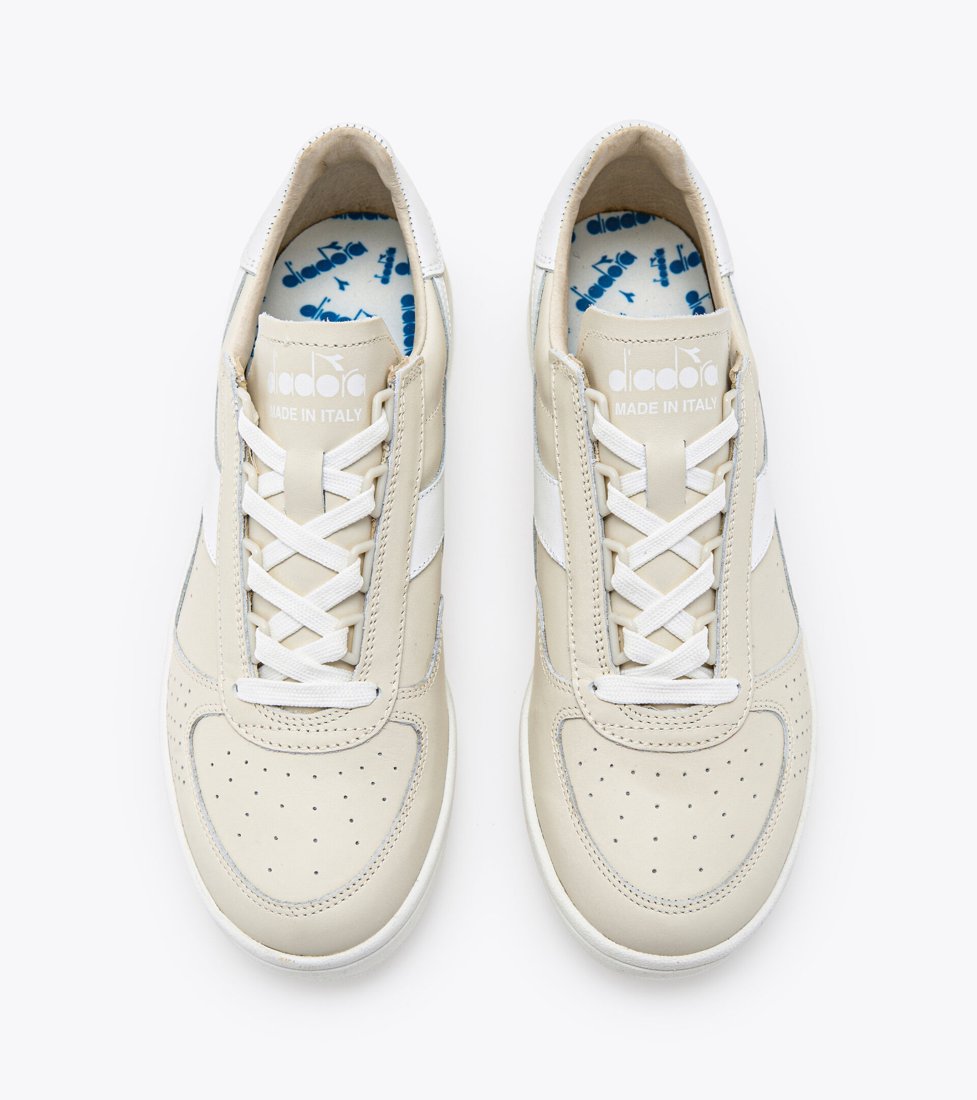 Made in Italy Heritage shoe - Unisex B.ELITE H ITALIA SPORT BEIGE IVORY - Diadora