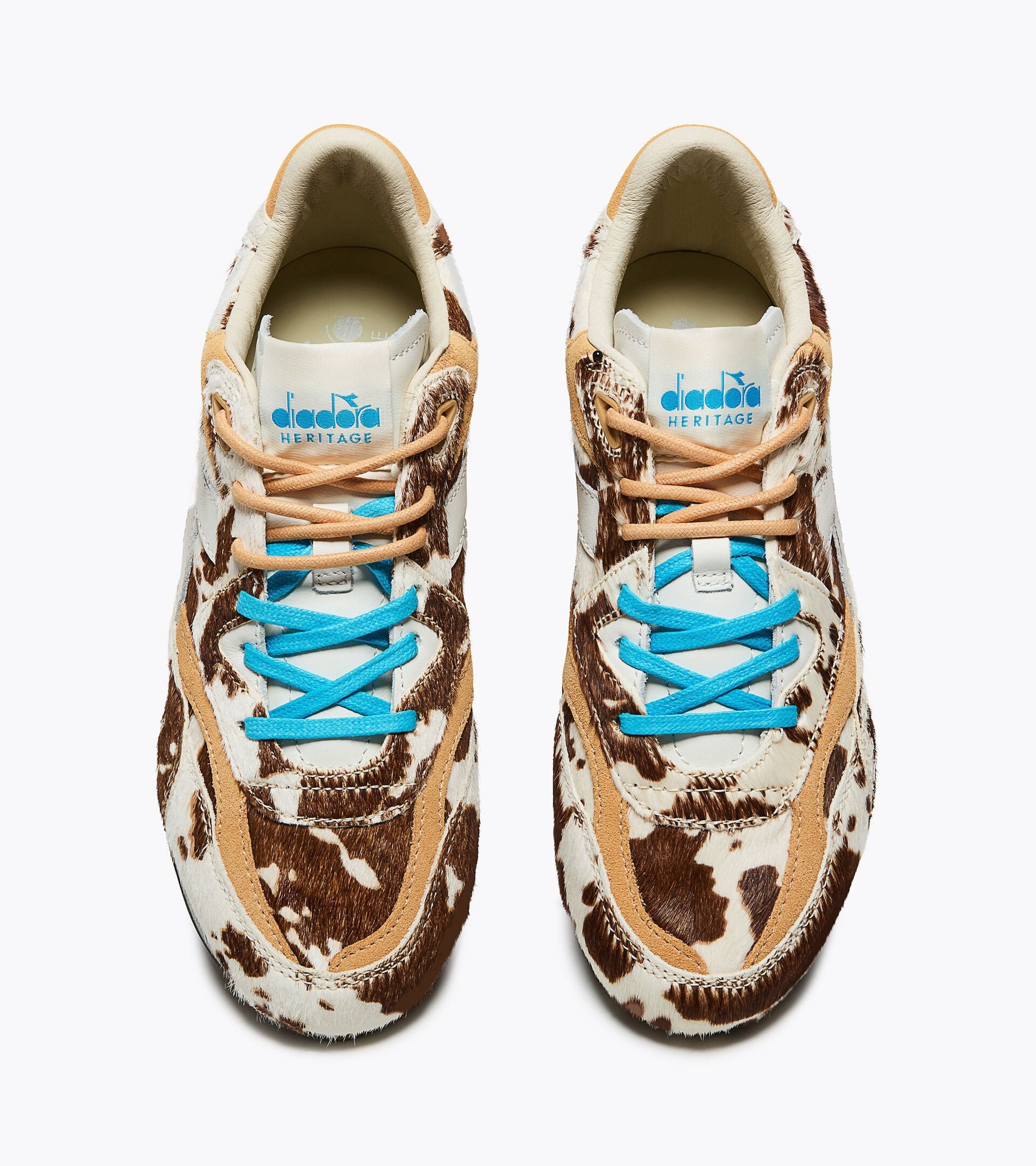 Heritage Sneaker - Low-Profile - Women&rsquo;s EQUIPE REVENGE ANIMALIER WN DESERT MIST - Diadora