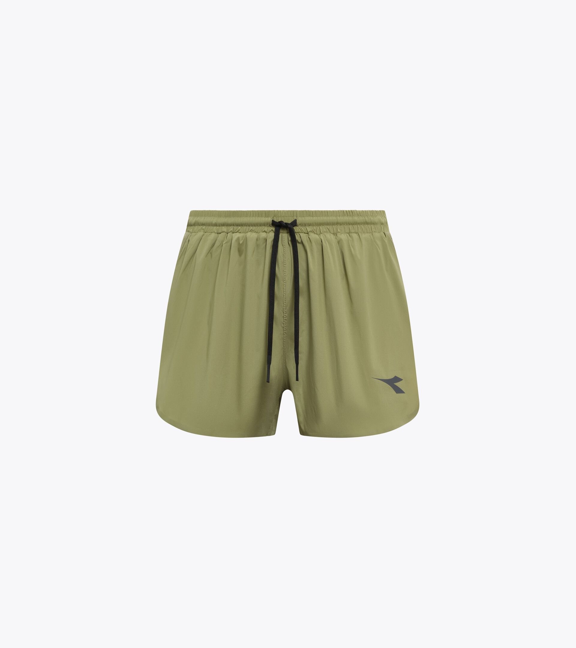 Pantaloncini split 2,5&rsquo;&rsquo; FIBRAZERO - Running - Donna
 L. SPLIT SHORT 2.5 SUPER LIGHT FIBRAZERO VERDE SALVIA - Diadora
