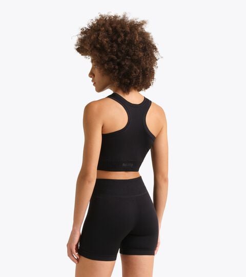 Haut technique pour le contr&ocirc;le de la temp&eacute;rature -  Running - Homme L. TOP STRATOUNO NOIR - Diadora