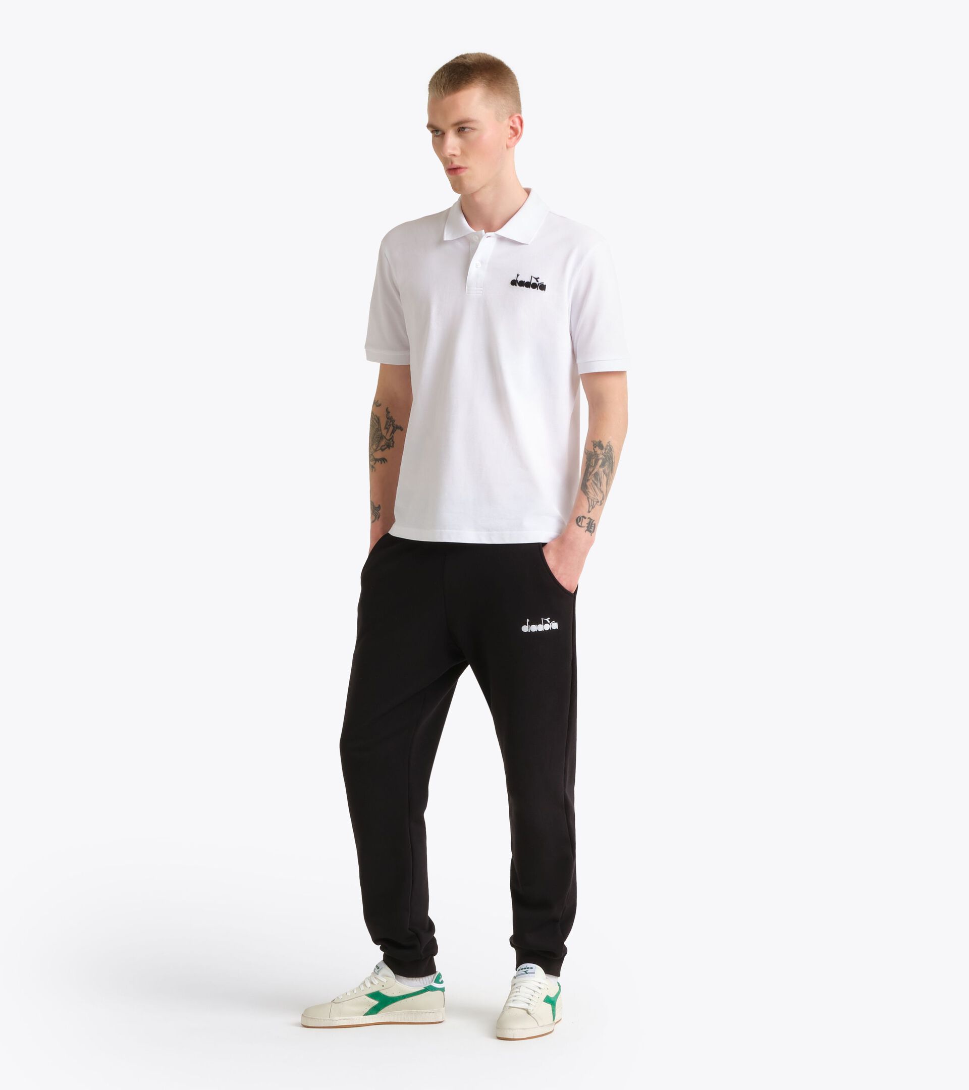 Sweatpants - Men&rsquo;s
 PANTS LOGO BLACK - Diadora