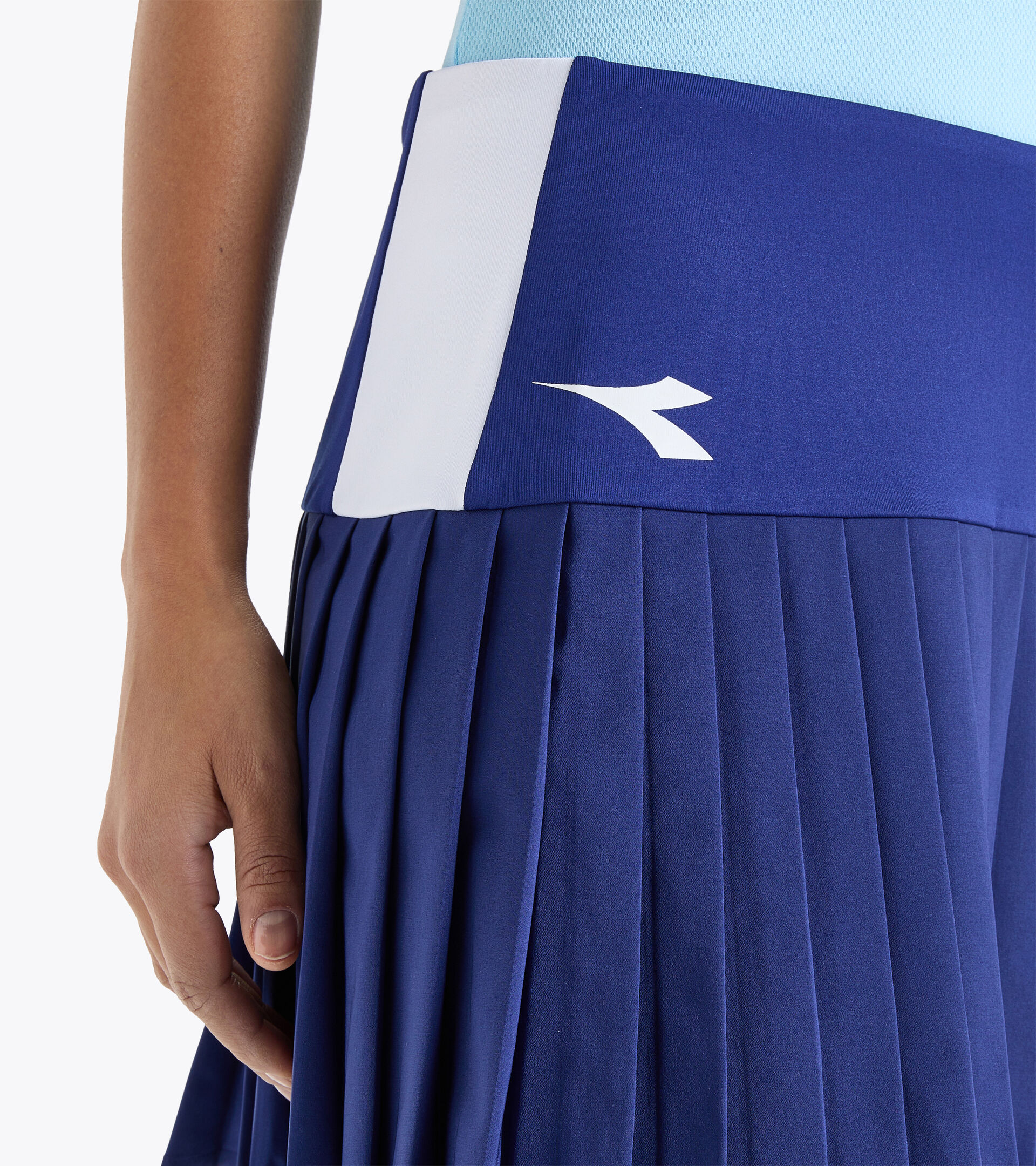 Tennis skirt - Women  L. SKIRT ICON BLUE PRINT - Diadora