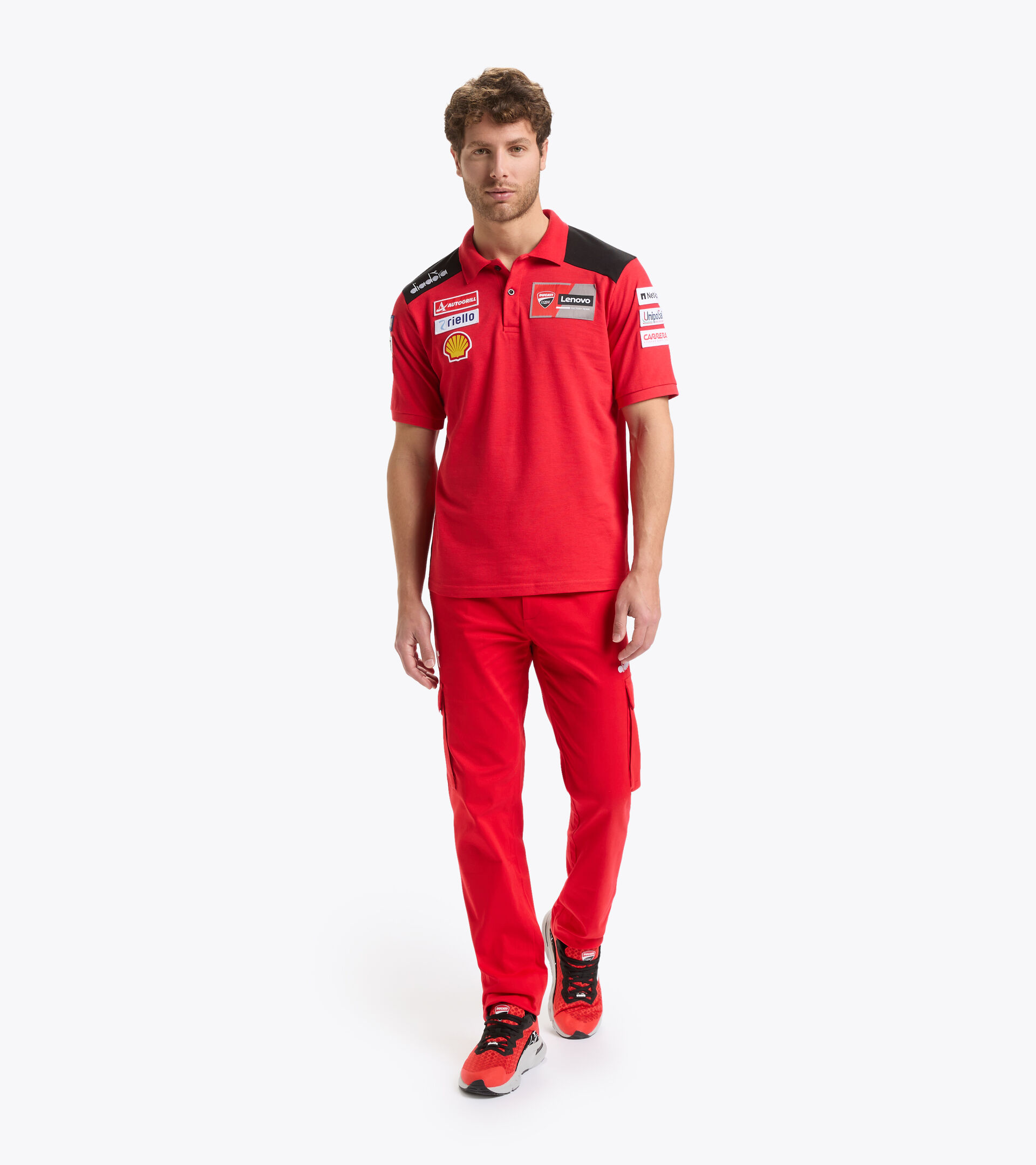 Sporty Ducati 22 MotoGP Polo - Men’s
POLO DUCATI REPLICA MGP22 DUCATI MGP RED/BLACK - Diadora