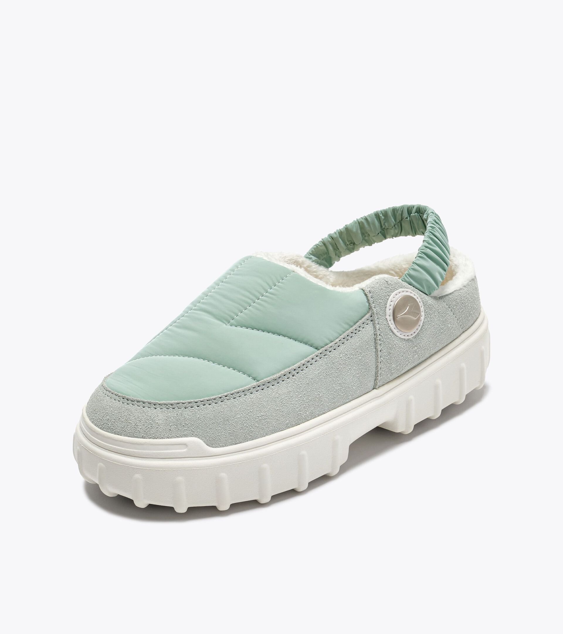 Winter clogs - Exclusive e-commerce & Cortina Store - Women's L. WINTER SABOT LIGHT GREEN - Diadora