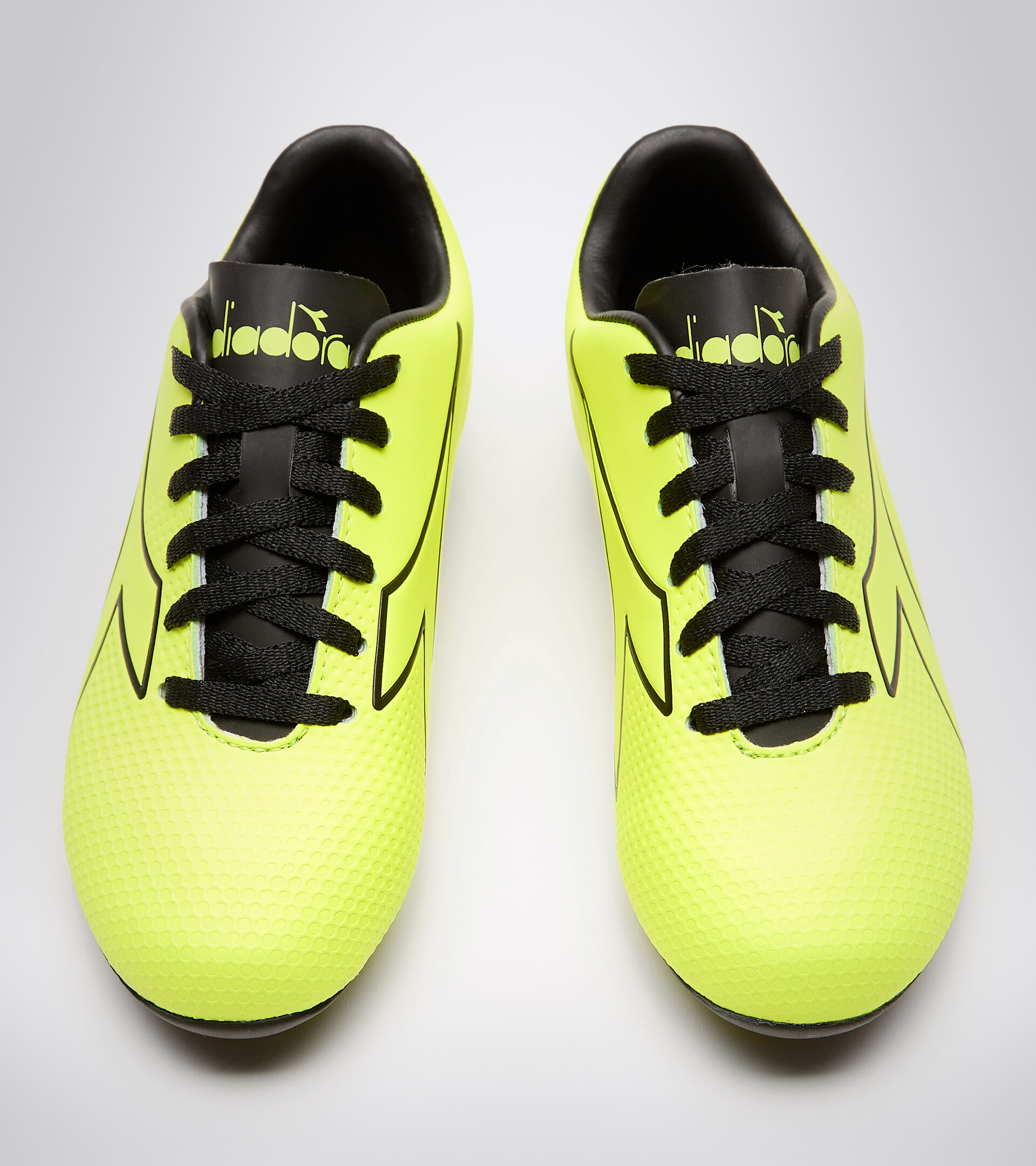 Firm ground football boots - Kids PICHICHI 4 MD JR FL YELLOW DD/BLACK - Diadora