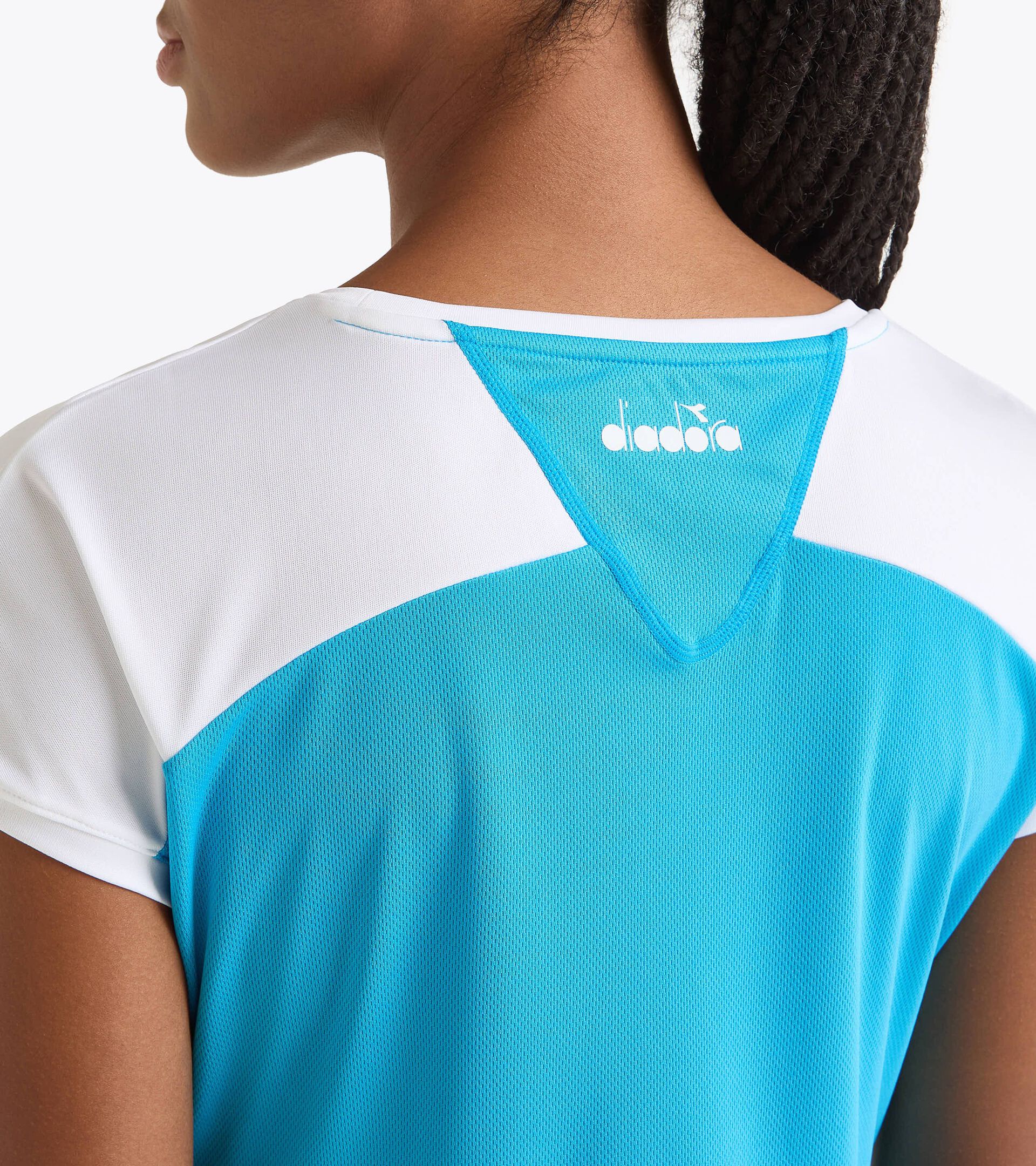 Tennis T-shirt - Women L. T-SHIRT COURT ROYAL FLUO - Diadora
