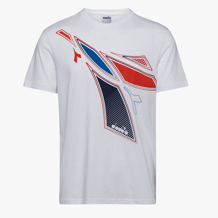 T-SHIRT SS FREGIO CLUB, OPTICAL WHITE, large