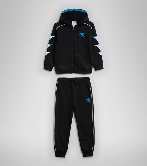 JU.HD FZ TRACKSUIT CUBIC, BLACK Tracksuit - Kids JU.HD FZ TRACKSUIT CUBIC BLACK - Diadora
