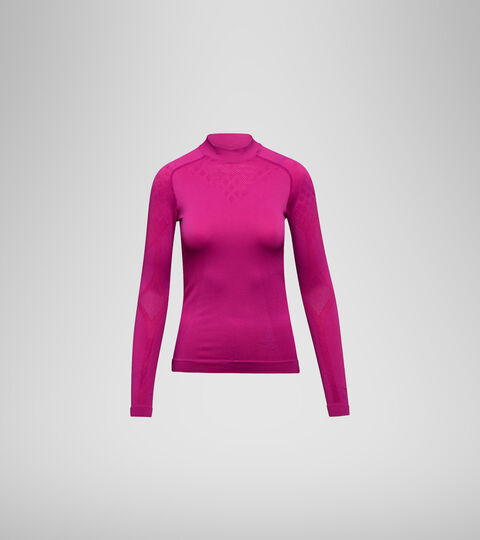 Trainings-Longsleeve - Damen L. TURTLE NECK ACT FUCHSIEFESTIVAL - Diadora