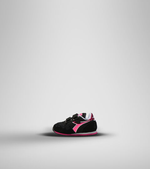 SIMPLE RUN TD GIRL, BLACK Sports shoes - Toddlers 1-4 years SIMPLE RUN TD GIRL BLACK - Diadora