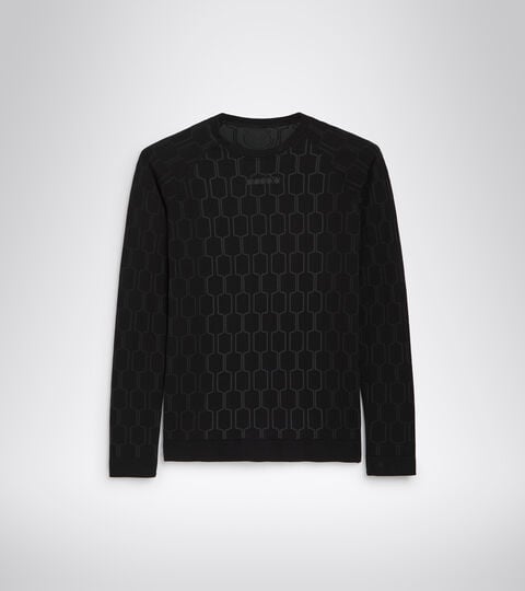 Running long sleeves t-shirt - Women L. LS SKIN FRIENDLY T-SHIRT BLACK - Diadora