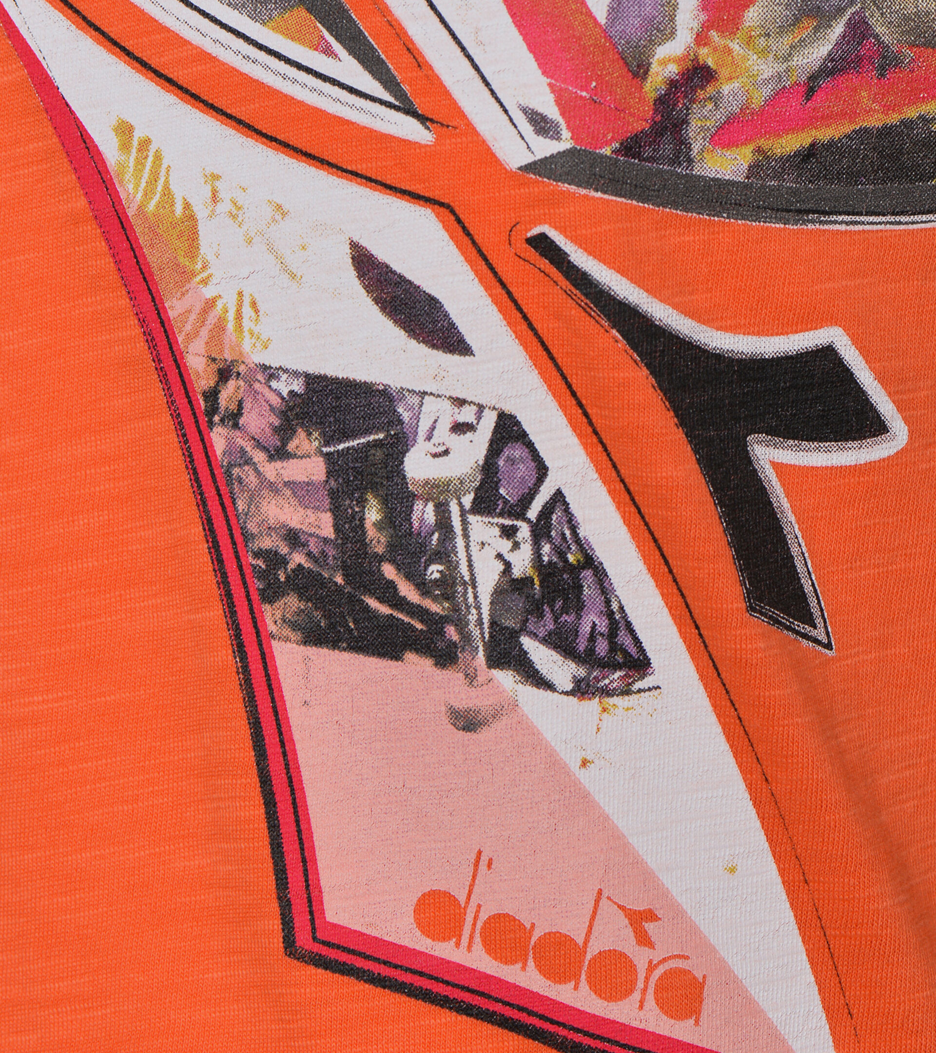 Apparel Sport BAMBINO JB. SET SL LOGO ELEMENTS ARANCIO NASTURZIO Diadora