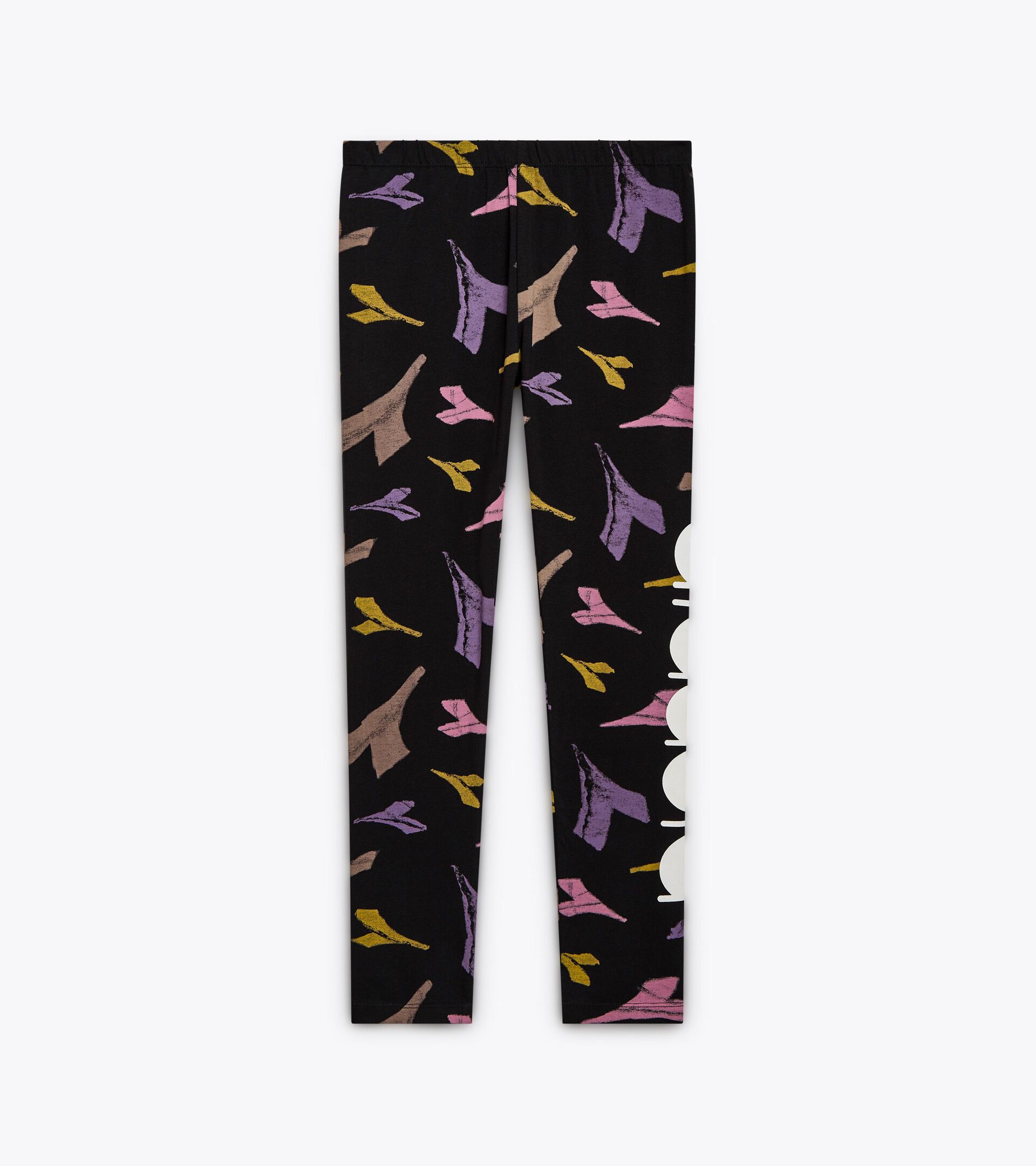 Leggings - Niña JG.LEGGINS LOGO AOP NEGRO - Diadora