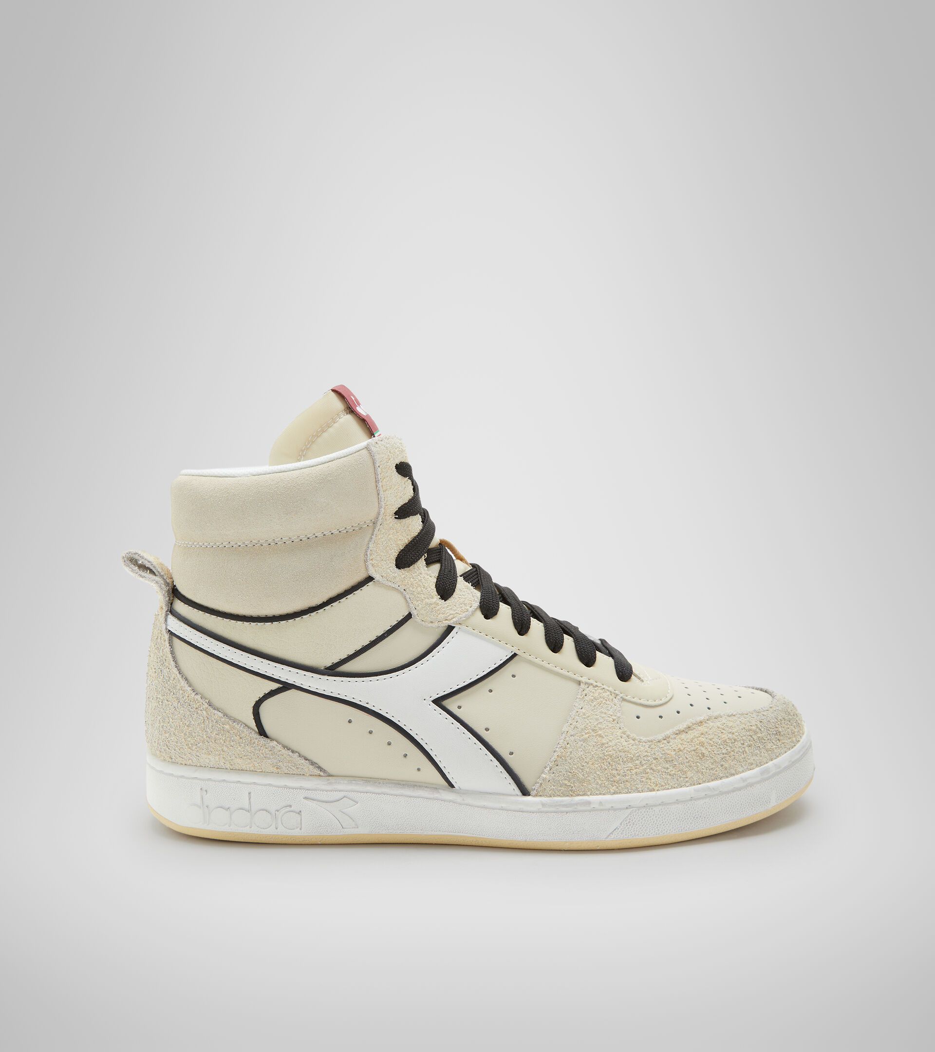 Scarpa sportiva - Unisex MAGIC BASKET MID LEGACY CREMA NUVOLA - Diadora