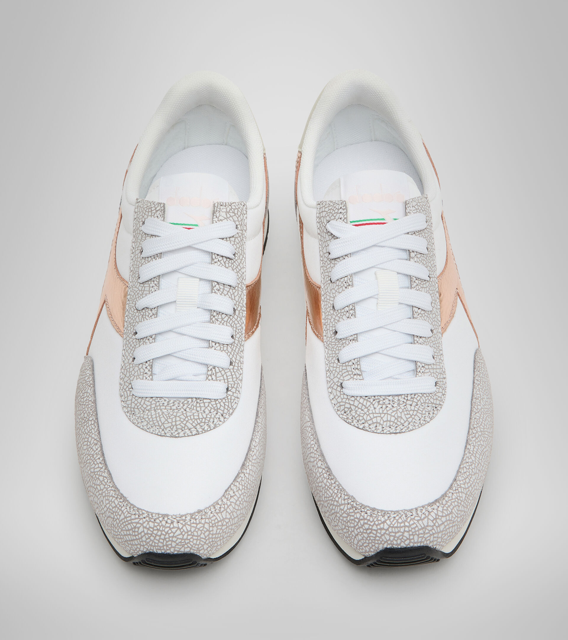 Sports shoe - Women KOALA ICONA GLOSSY WN WHITE/COPPER - Diadora