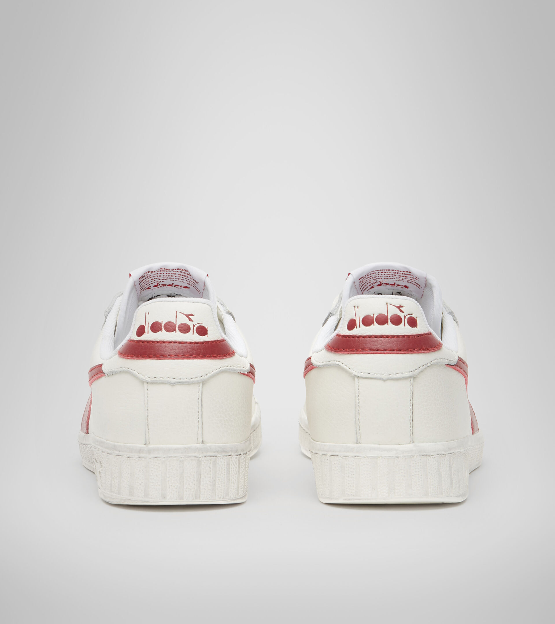 Footwear Sportswear UNISEX GAME L LOW WAXED BLANCO/NARANJA.COM Diadora