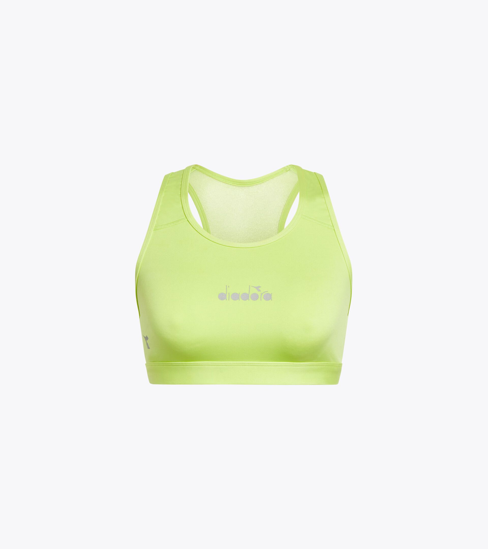 Medium support bra - Women L. MEDIUM BRA SHADOW LIME - Diadora