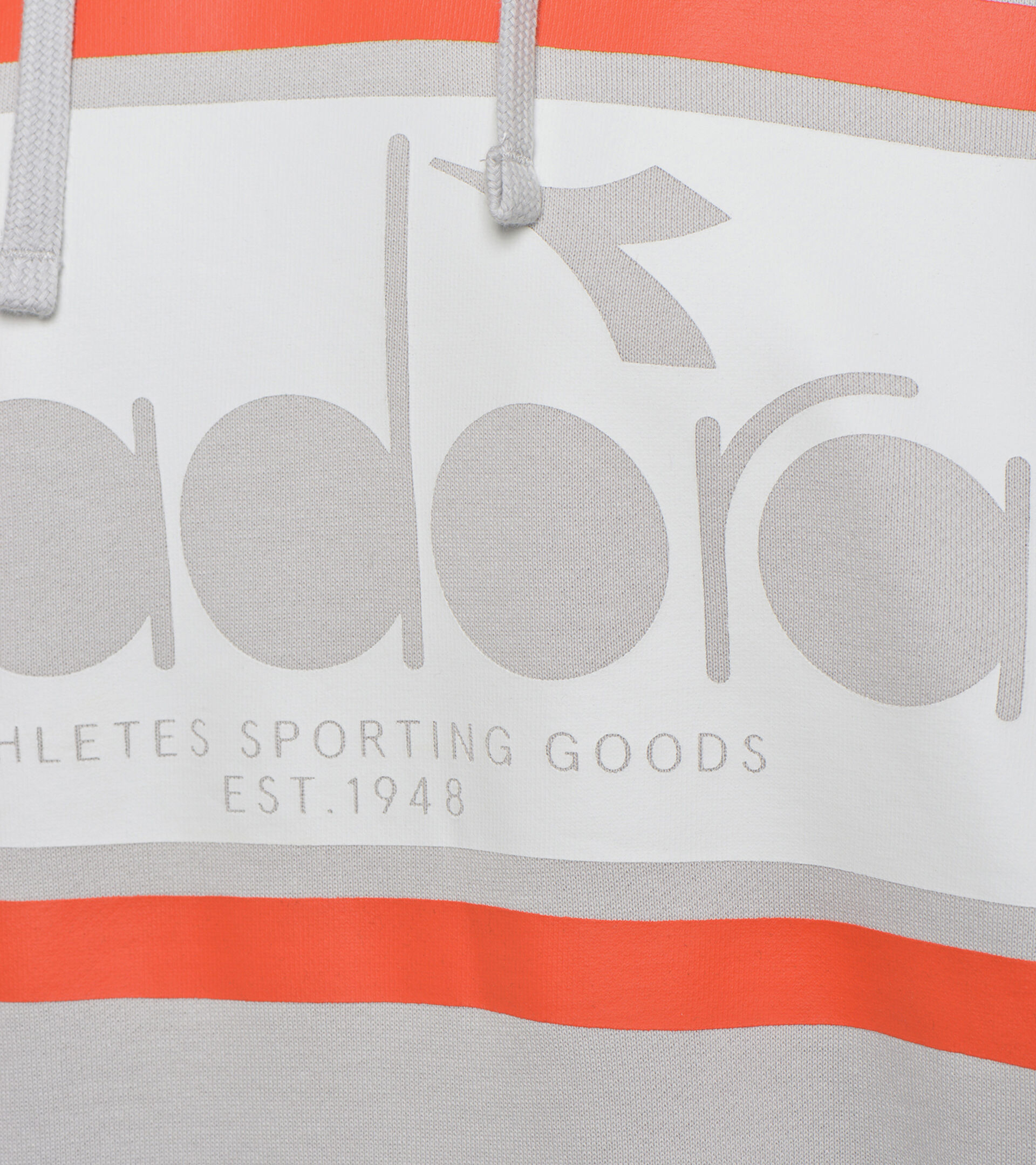 Hooded sweatshirt - Unisex HOODIE SPECTRA OYSTER MUSHROOM - Diadora