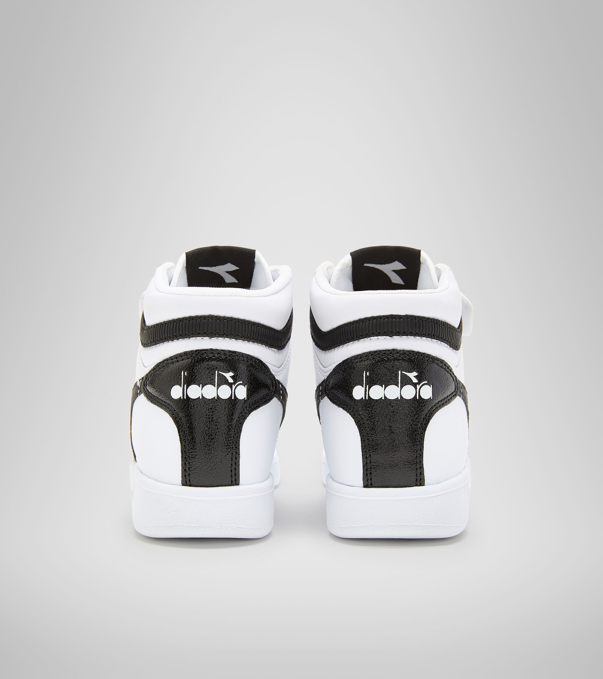 Sports shoes - Kids 4-8 years GAME P HIGH GIRL PS WHITE/WHITE/BLACK - Diadora