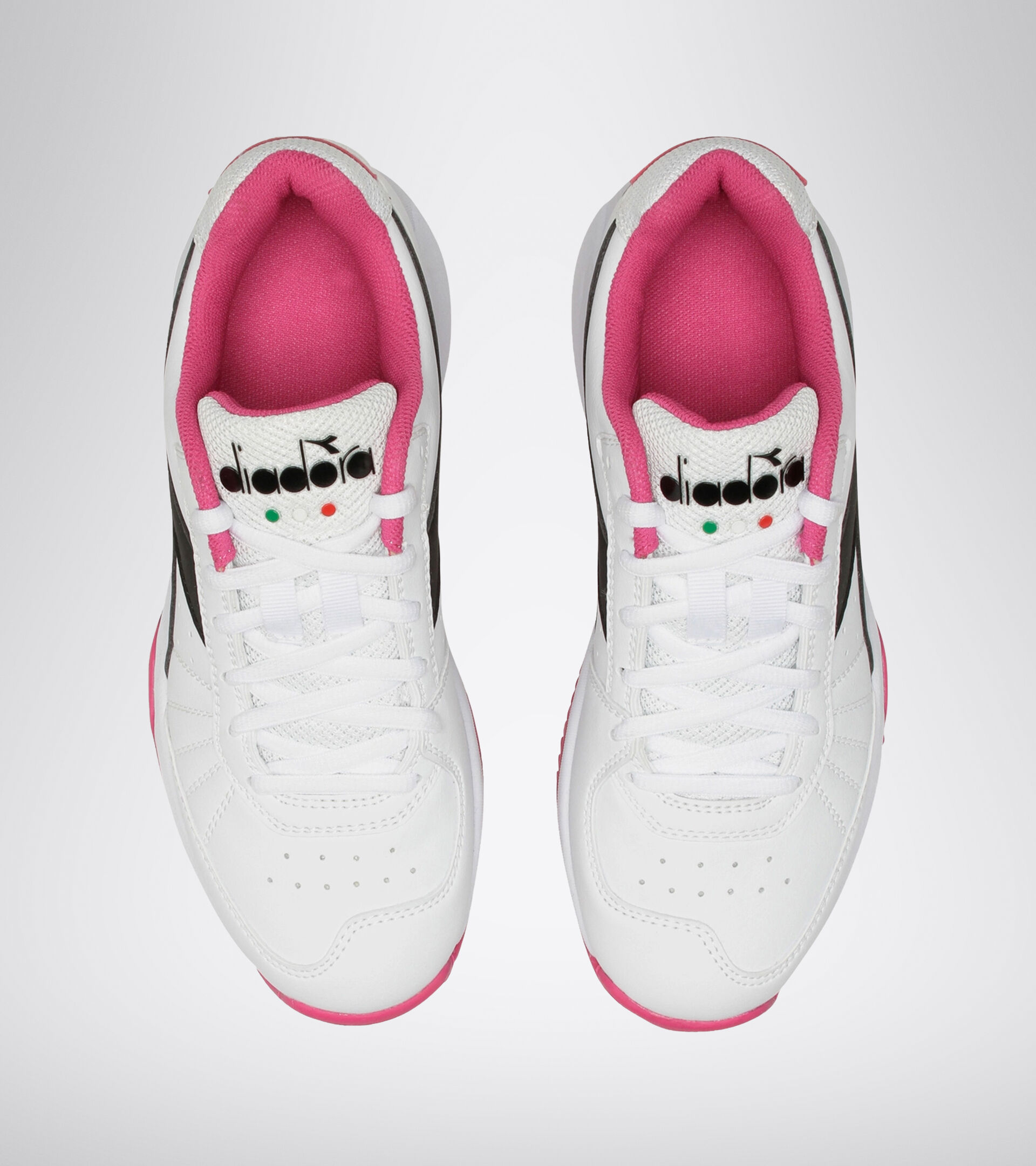 Footwear Sport DONNA S. CHALLENGE 3 W SL CLAY WHITE/BLACK/MAGENTA Diadora