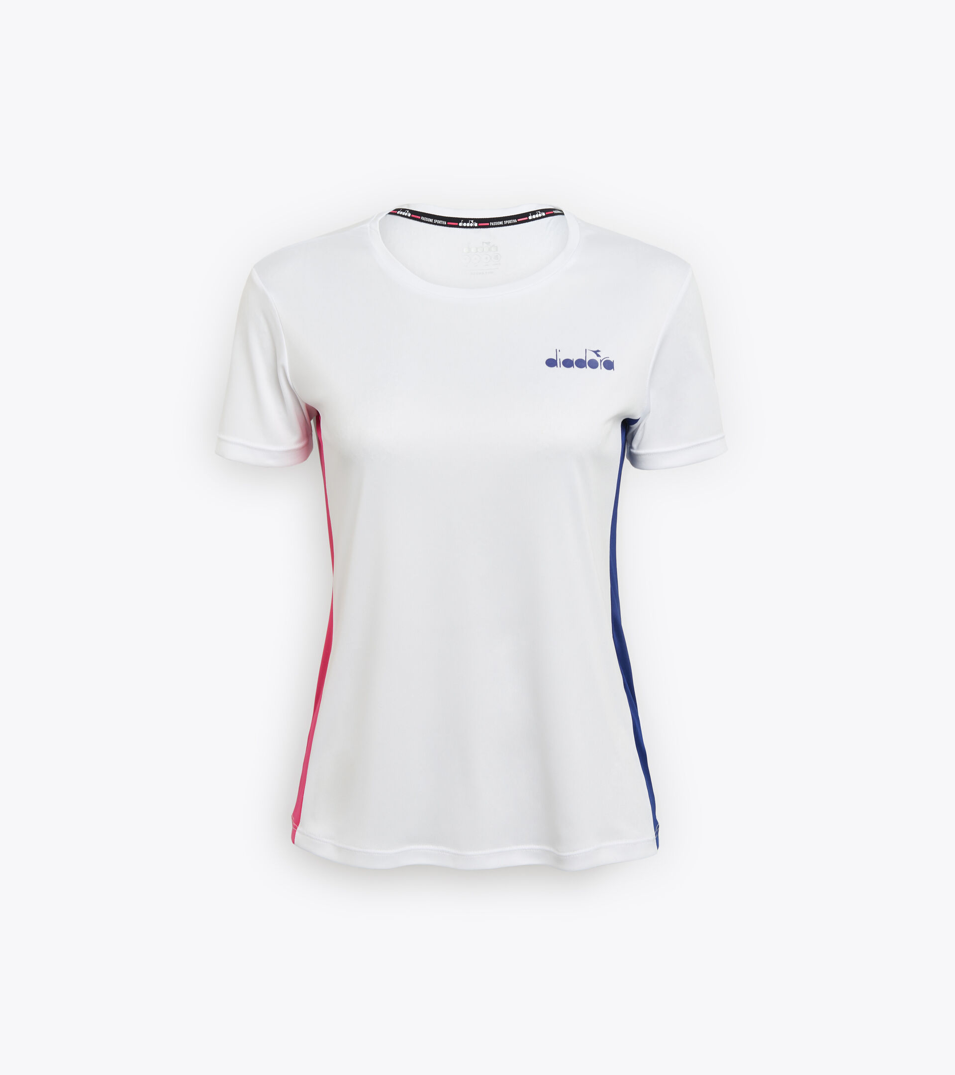 Tennis-T-Shirt - Damen L. SS T-SHIRT STRAHLEND WEISSE - Diadora