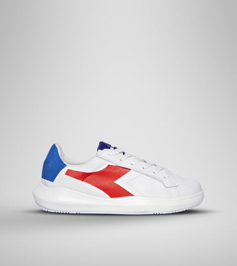 Chaussures de sport - Unisexe MASS DAMPER DERBY WHITE/RED - Diadora