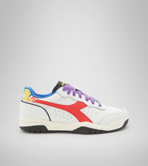 Sports shoes - Men MAVERICK PRISM WHITE/RED/GREEN/ROYAL/ORANGE - Diadora