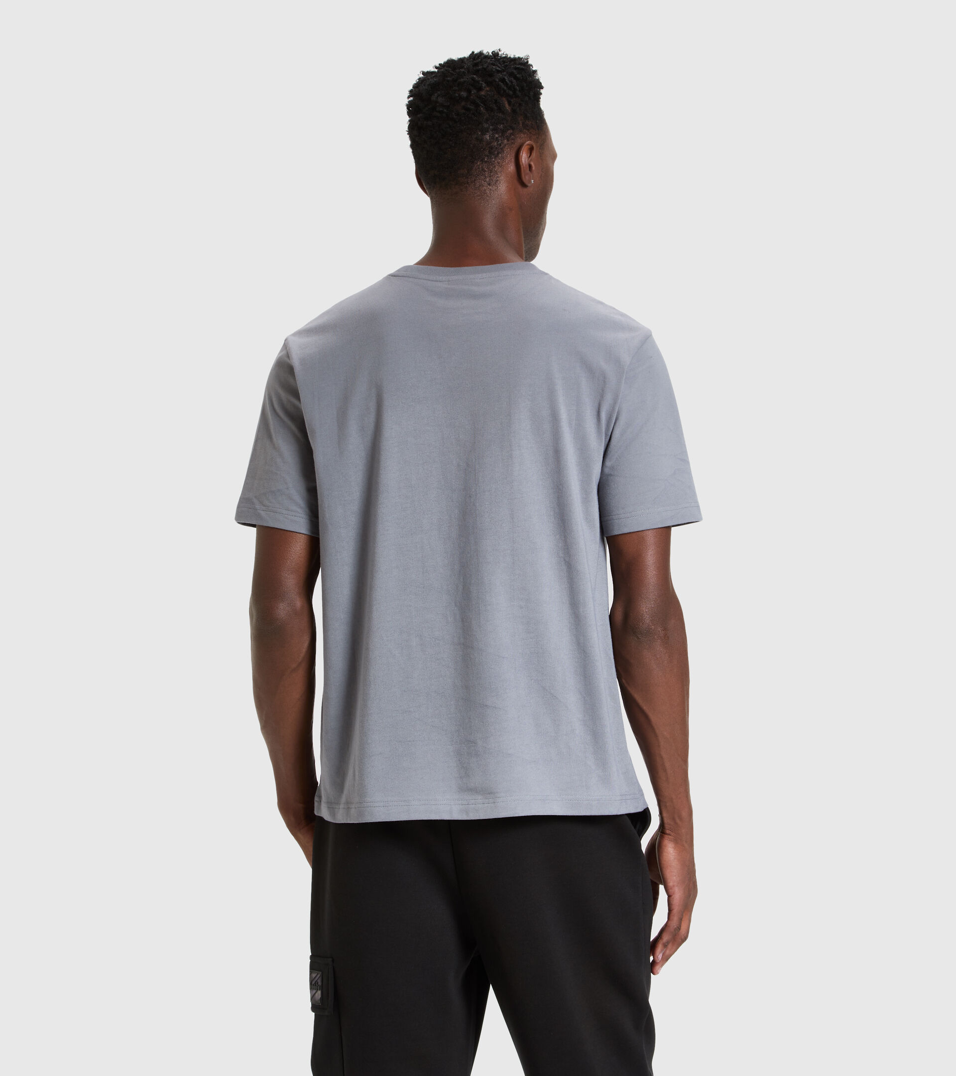 T-Shirt - Herren T-SHIRT SS 5PALLLE URBANITY STAHLGRAU - Diadora