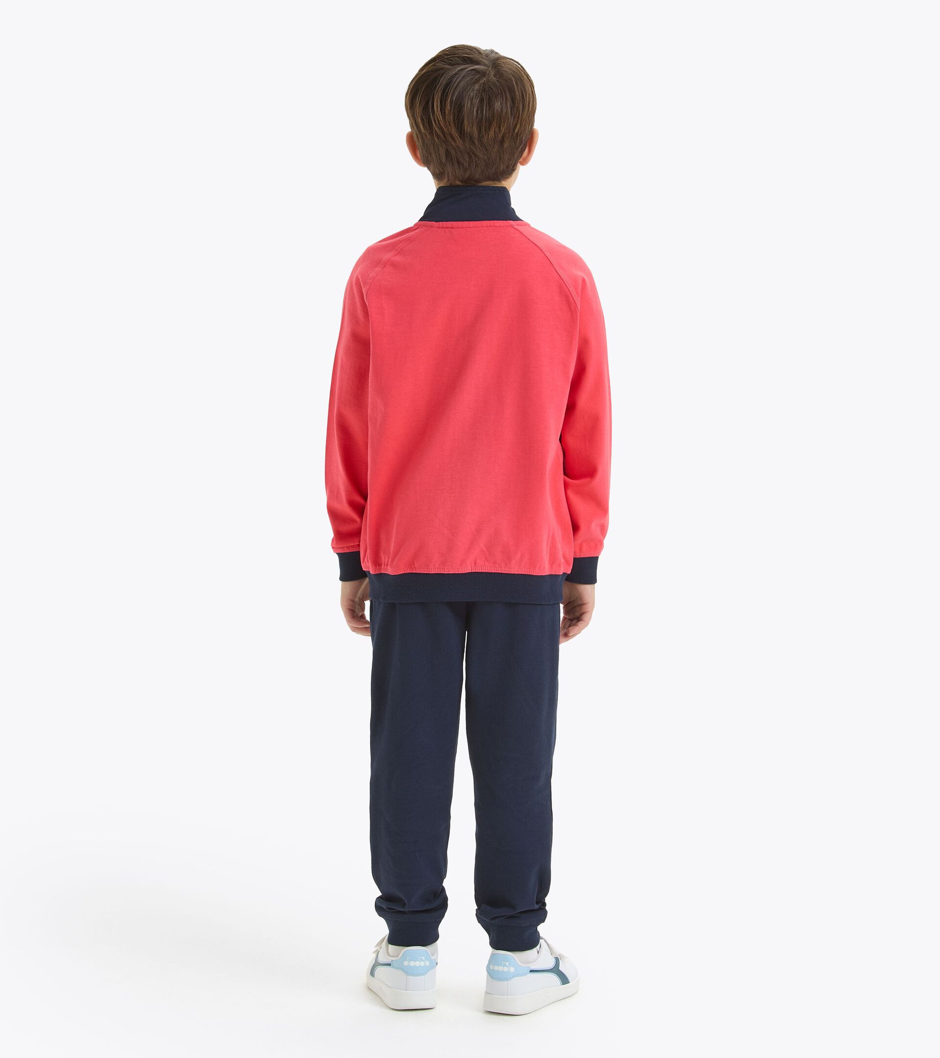 Trainingsanzug - unisex - Jungen/Mädchen
 JU.TRACKSUIT FZ CORE CAYENNEPFEFFER ROT - Diadora