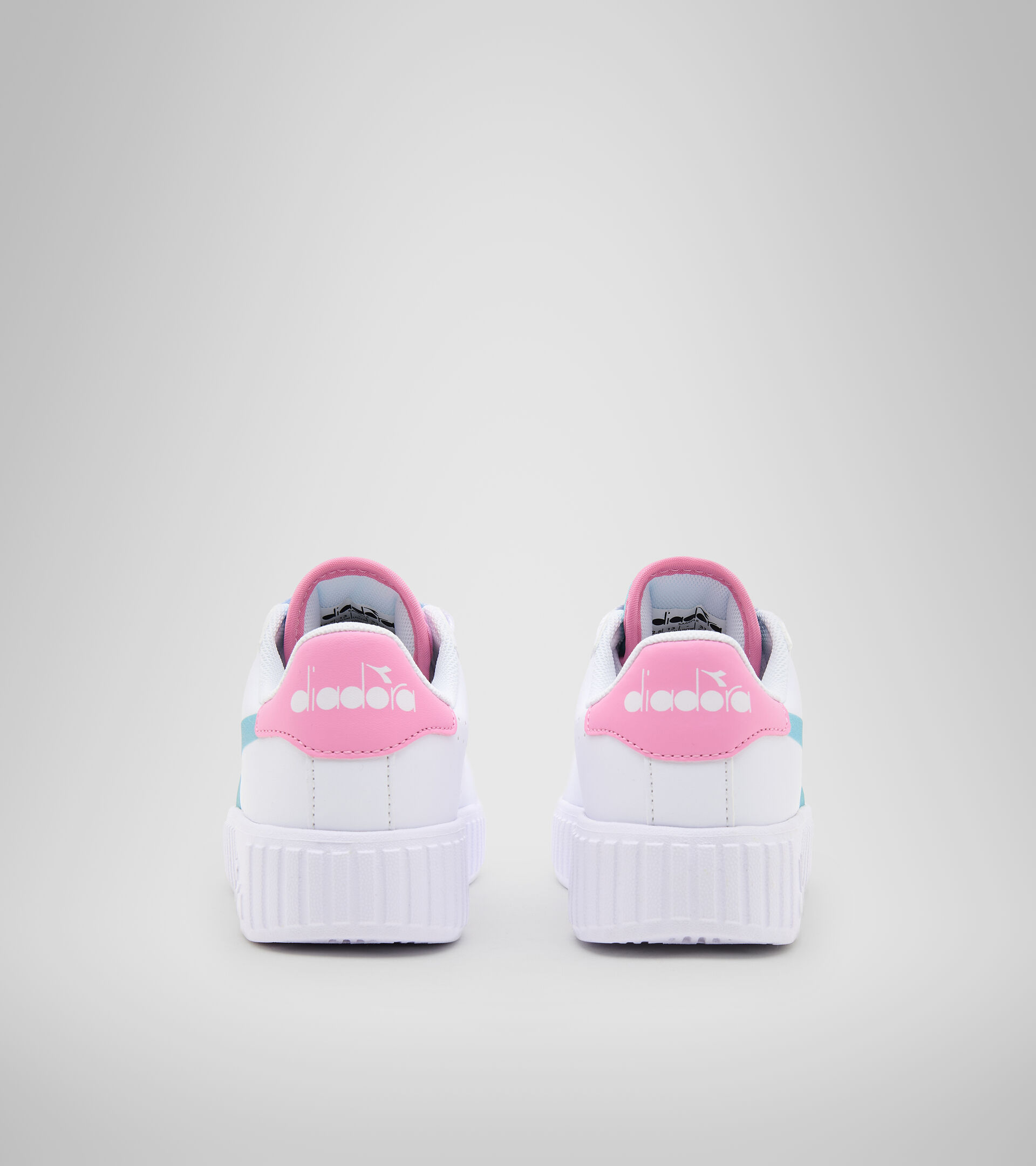 Sports shoes - Kids 4-8 years GAME STEP WONDERLAND PS WHITE/FUCHSIA PINK - Diadora