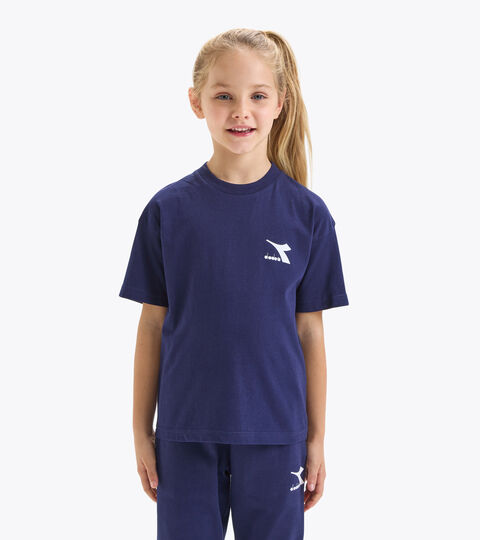 T-shirt en coton - Enfant
 JU.T-SHIRT SS SL BLEU CABAN - Diadora