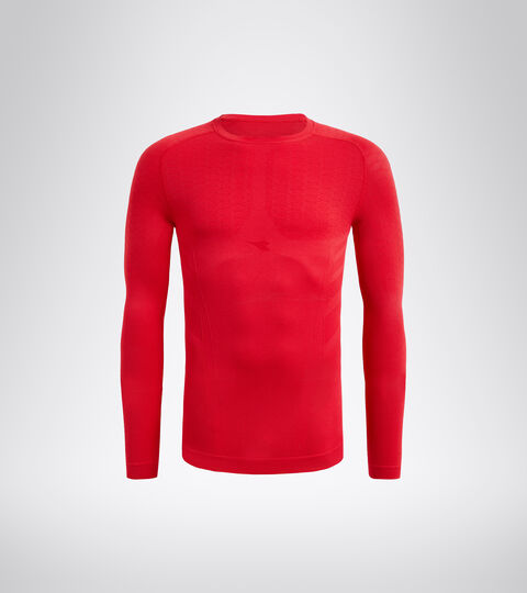 LS T-SHIRT ACT, LYCHEE Long-sleeved training t-shirt - Men LS T-SHIRT ACT LYCHEE - Diadora