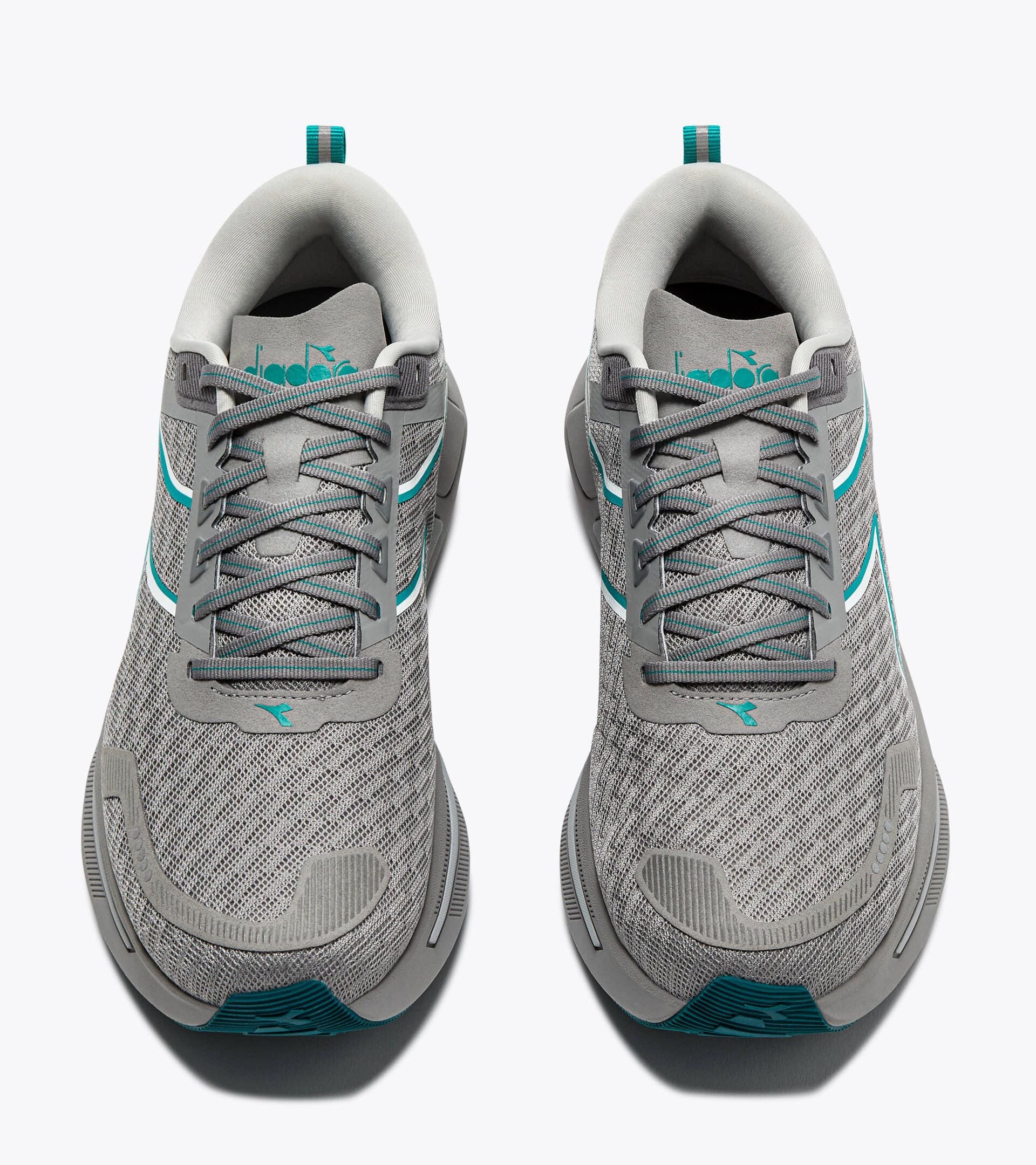 Neutral running shoe - Comfort and stability - Men&rsquo;s CELLULA 2 CHISELED STONE /STEEL GRAY - Diadora