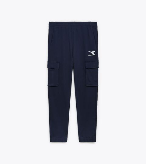 Sports sweatpants - Men PANTS CUFF SLICE CLASSIC NAVY - Diadora