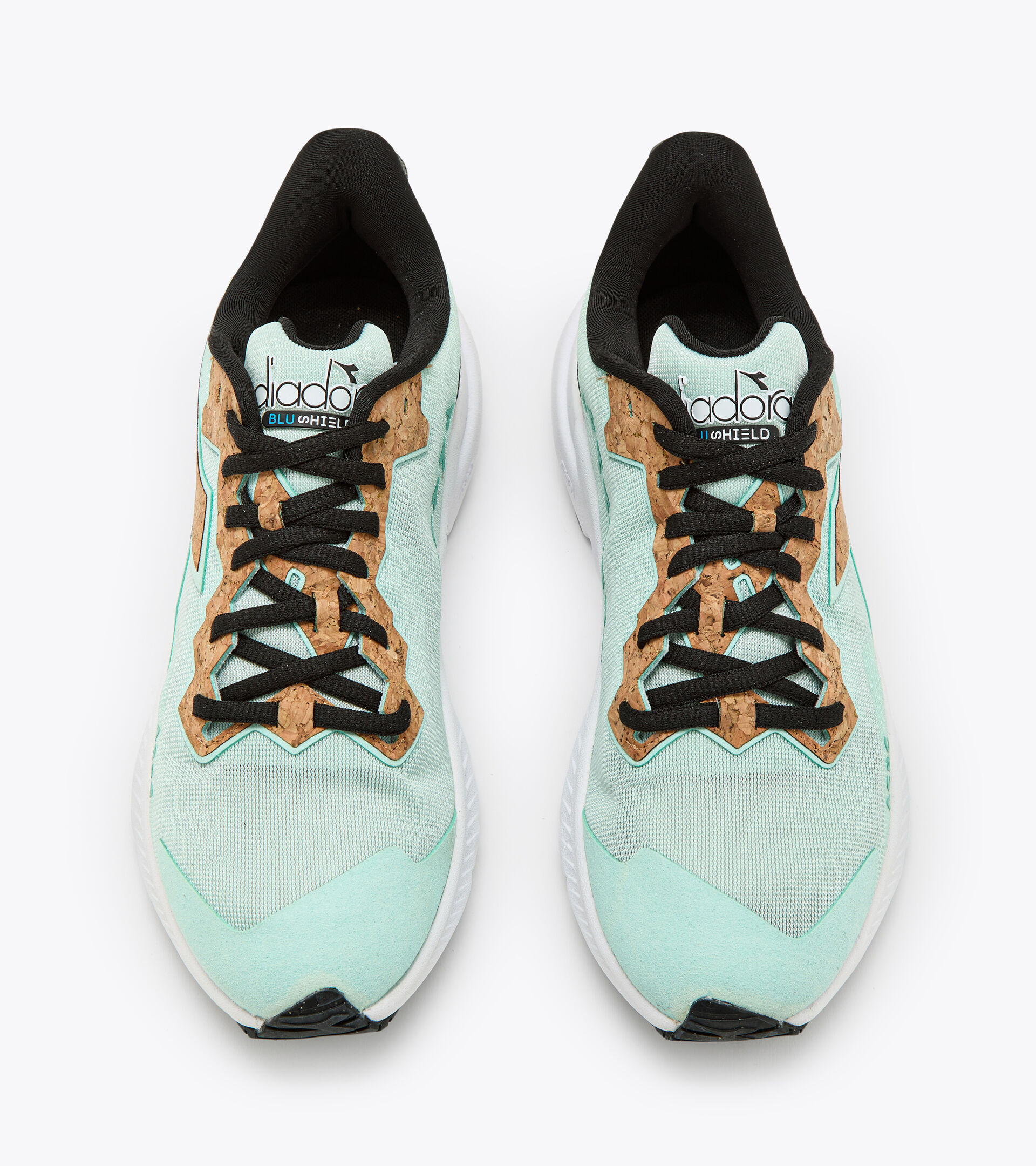 Scarpa da running - ACBC x diadora - Donna MYTHOS BLUSHIELD VOLO 3 W ACBC VERDE ACQUA POLVEROSO - Diadora