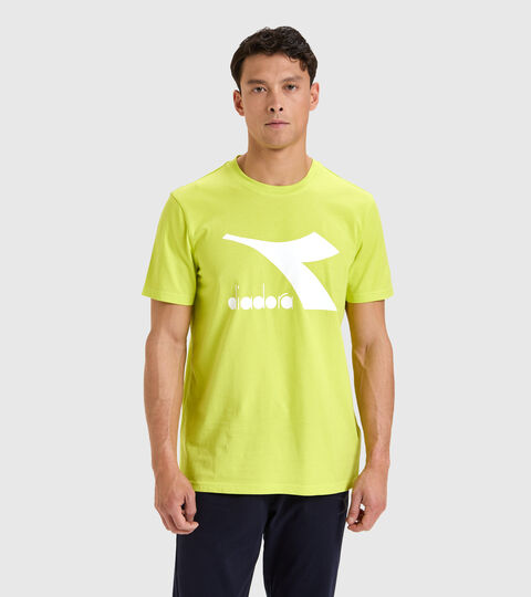 Cotton T-shirt - Men T-SHIRT SS CHROMIA GREEN SPRING - Diadora